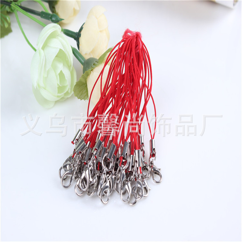 Alloy Lobster Clasp Mobile Phone Rope Length 12mm Lobster Clasp Mobile Phone Lanyard Colorful Mobile Phone Sling Mobile Phone Hanging Chain Now