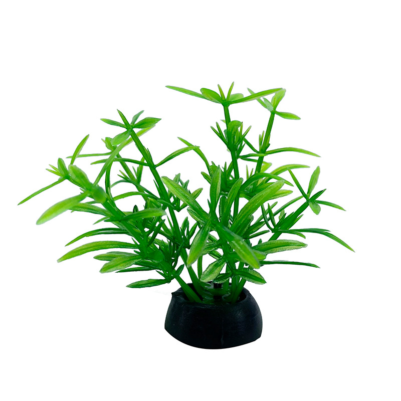Fish tank landscaping simulation water grass seaweed fleshy micro landscape decoration plastic water grass aquarium supplies source manufacturers