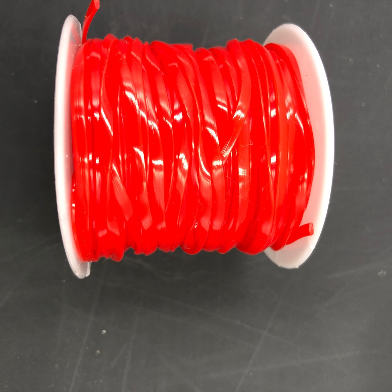 Cross-Border E-Commerce Specializes in Environmentally Friendly Pvc Plastic 14-Color DIY Braided Rope (Flat Wire) Plastic Wire Handmade Plastic Rope