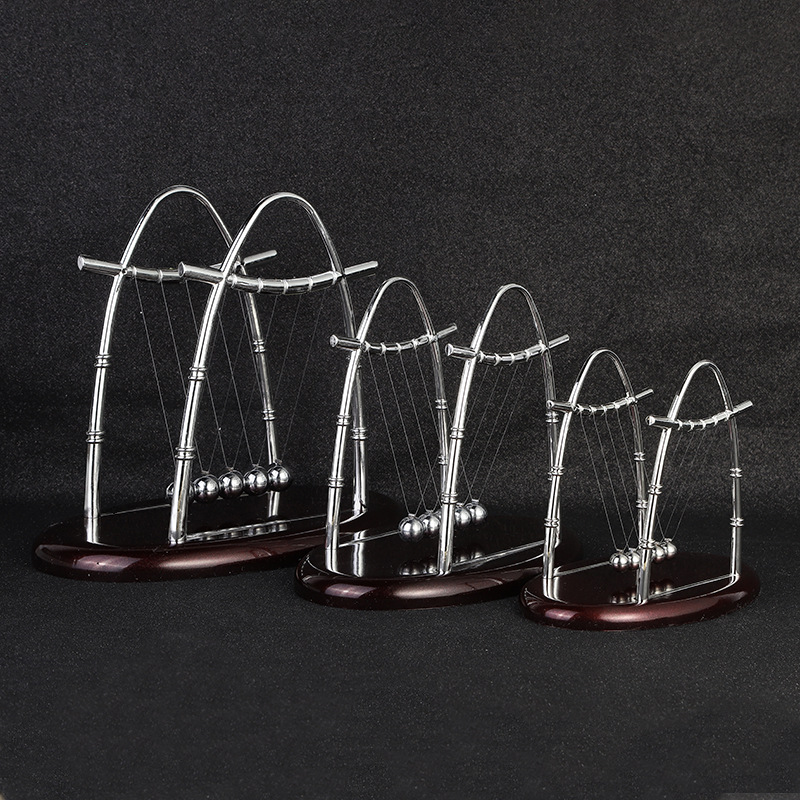 Оптовый бамперовый мяч Ньютона, украшения для гостиной, подарок для учителя на День учителя, крафтовые украшения