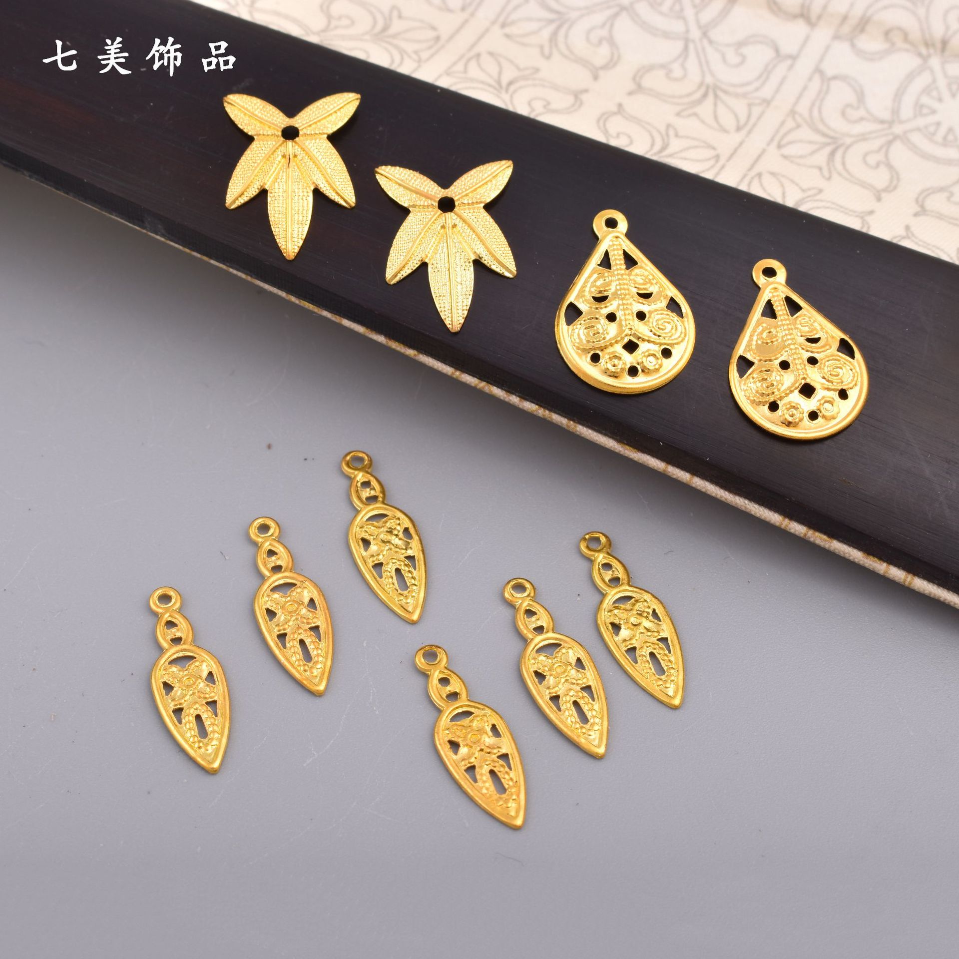 DIY аксессуары, антикварные кисточки, изысканные серьги, подвески, материал для шпилек