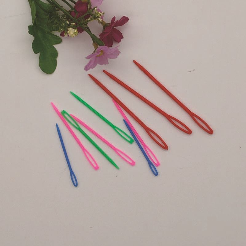 Hand sewing needle plastic needle knitting tool sweater needle daily necessities manufacturers wholesale cross stitch embroidery students