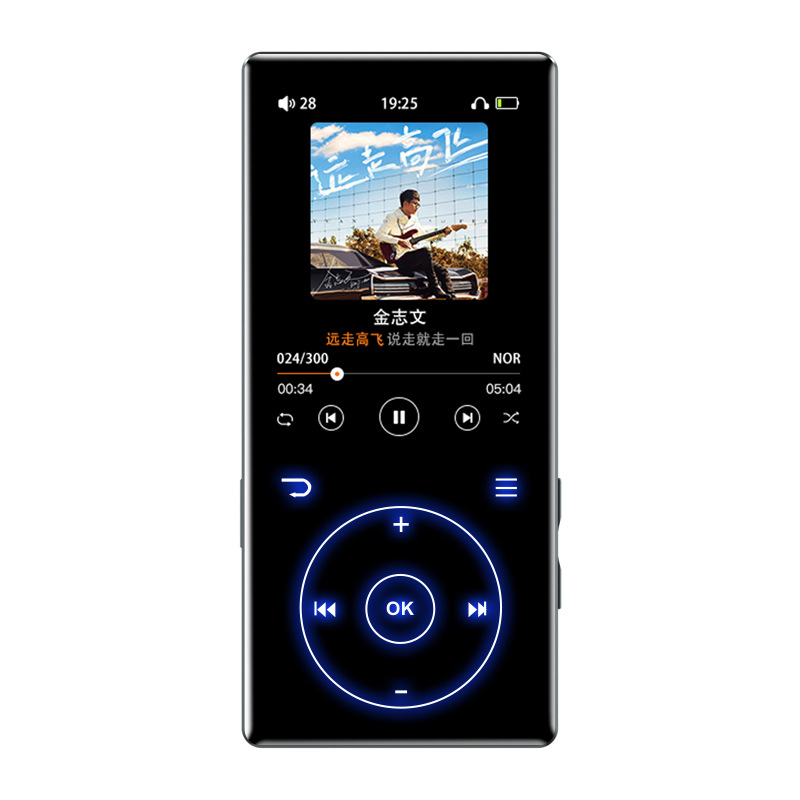 2025 Lossless Music Player Multifunctional Bluetooth Hifi Student Walkman Card Hd Mp3 Player