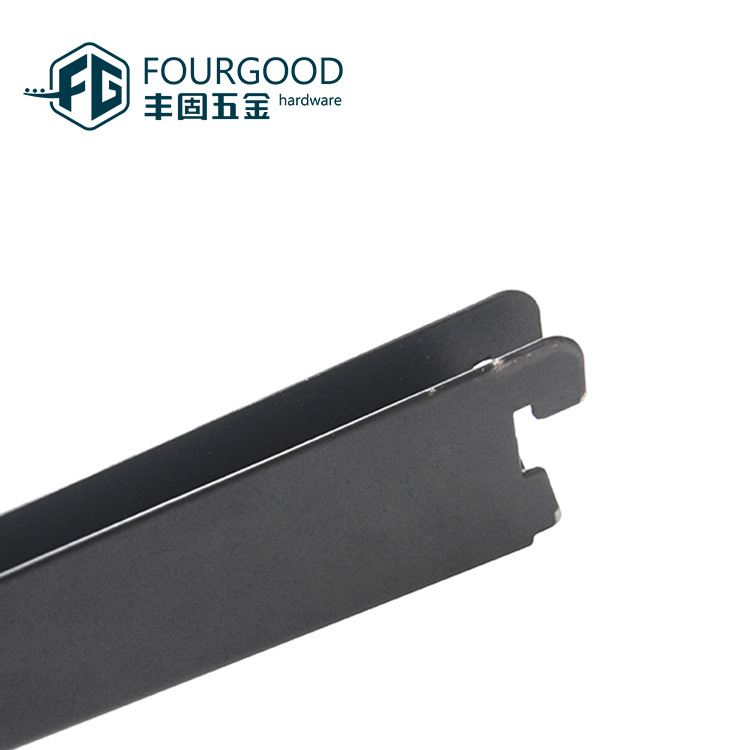 Iron plating card feet U-shaped bracket black double row hole pillar bracket accessories spray White