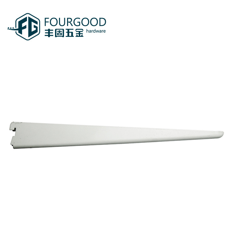 Iron plating card feet U-shaped bracket black double row hole pillar bracket accessories spray White