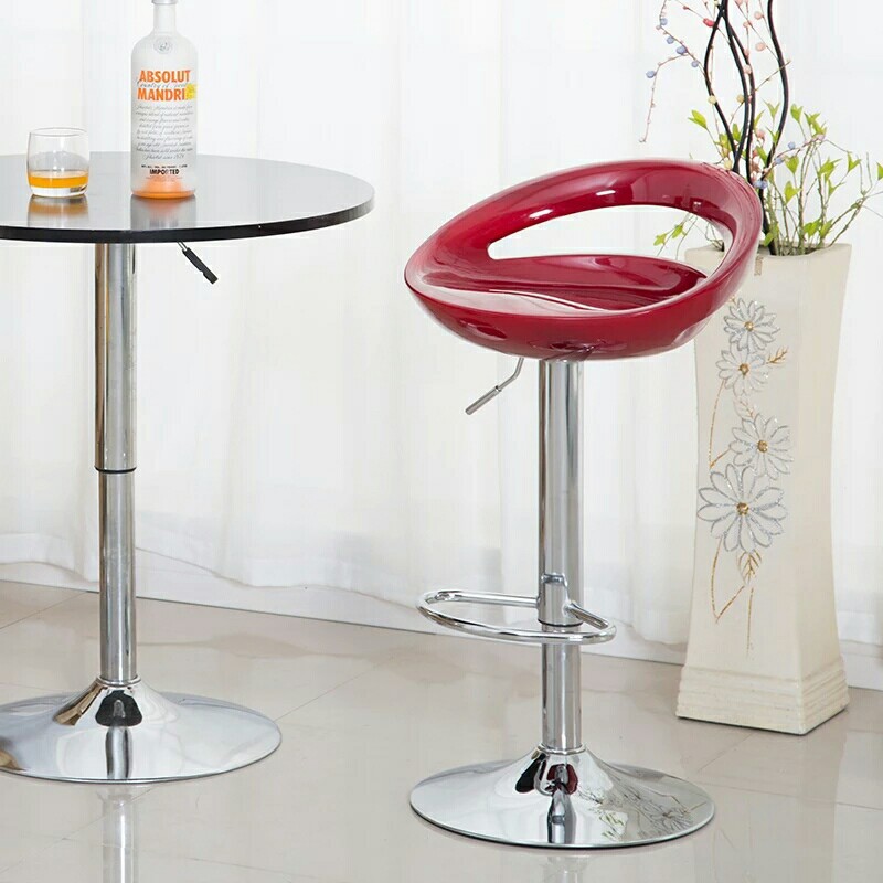 Bar Chair Modern Simple High Chair Bar High Stool Mobile Phone Store Stool Rotating Bar Stool Lifting Rotating Bar Stool