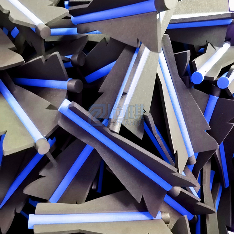 Factory Production of Eva Tail Fins, Pitching Ball Balance Tail Fins, Three-Piece Fit Dart Toy Rocket Launcher Eva Wings