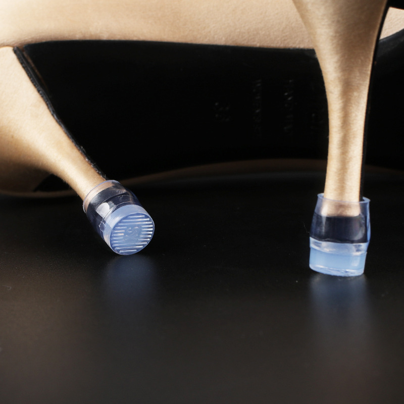 Heel Cover, High Heels, Heel Protective Cover, Silent, Wear-Resistant, Non-Slip, Silencer, Stiletto Heel, Anti-Squeakage