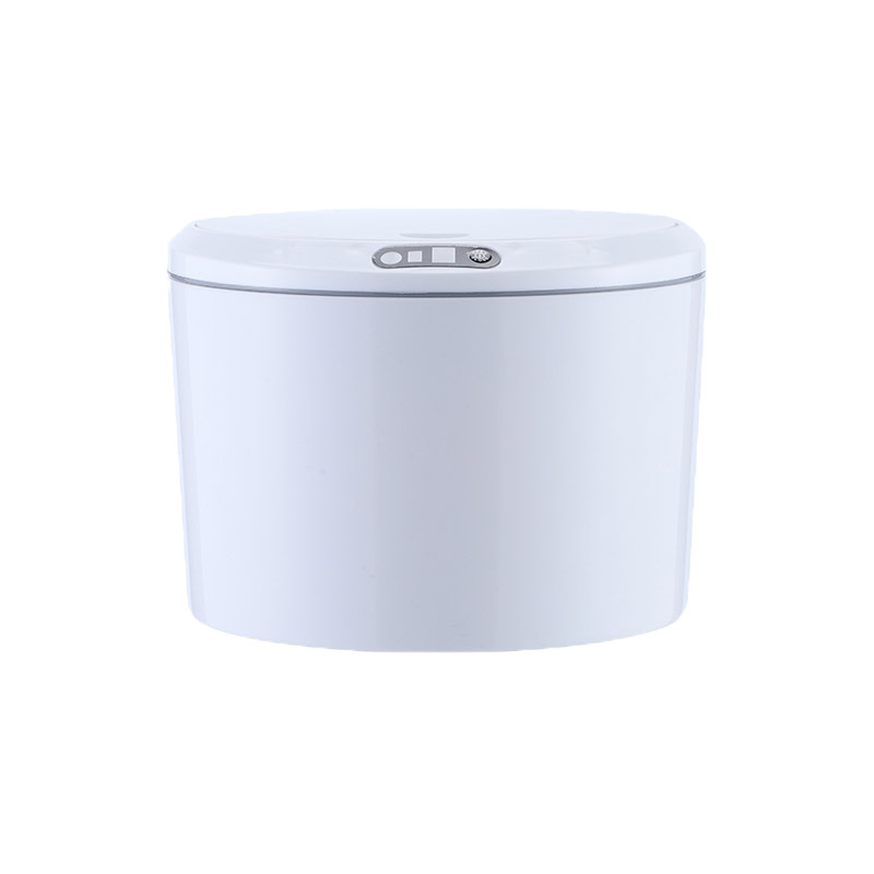 Desktop Smart Trash Can Car Inductive Automatic Trash Can Home Living Room Creative Light Luxury Style with Lid