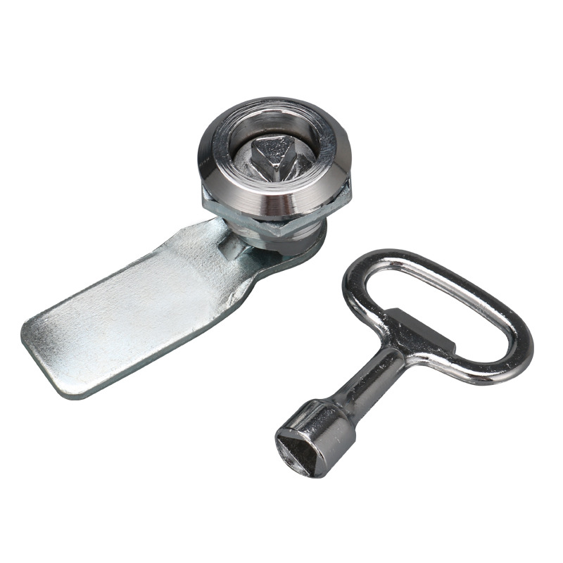 MS705 triangle distribution box cabinet door lock all-in-one lock Peel dustbin lock industrial Cabinet electric door lock tongue lock