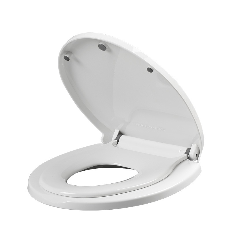 Neutral Double-Layer Toilet Seat Toilet Cover Thickeneded Slow-Down Dual-Use Toilet Cover Household Adult Kidsren