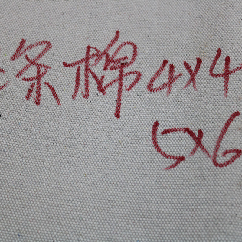 Customized Canvas Manufacturer Wholesale Polyester Cotton 4*4 5*6 White Canvas Tool Bag with White Canvas Cotton Canvas