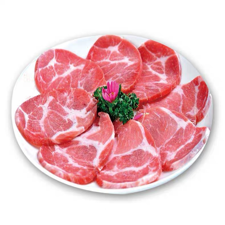 Brazilian Pork Neck No. 1 Plum Meat Weighing Kilogram Restaurant Commercial Barbecued Pork Plum Meat Frozen Pork Neck
