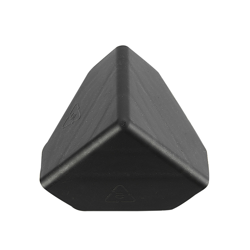Carton packaging plastic corner protection three-side right angle plastic corner protection Black 60 corner protection factory wholesale