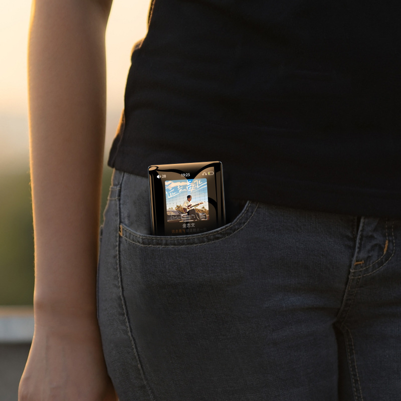 2025 Lossless Music Player Multifunctional Bluetooth Hifi Student Walkman Card Hd Mp3 Player