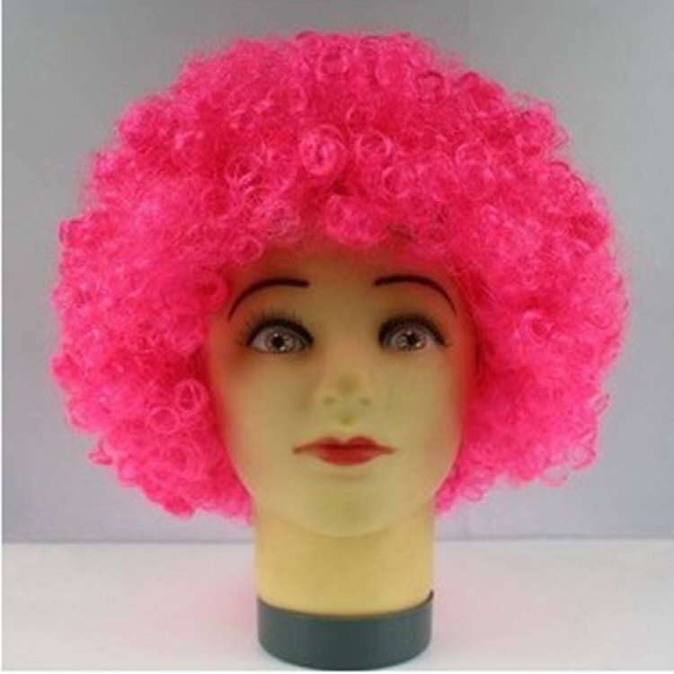 Factory Outlet Explosive Head Wig Masquerade Dress Up Fans Funny Funny Clown Color Wig