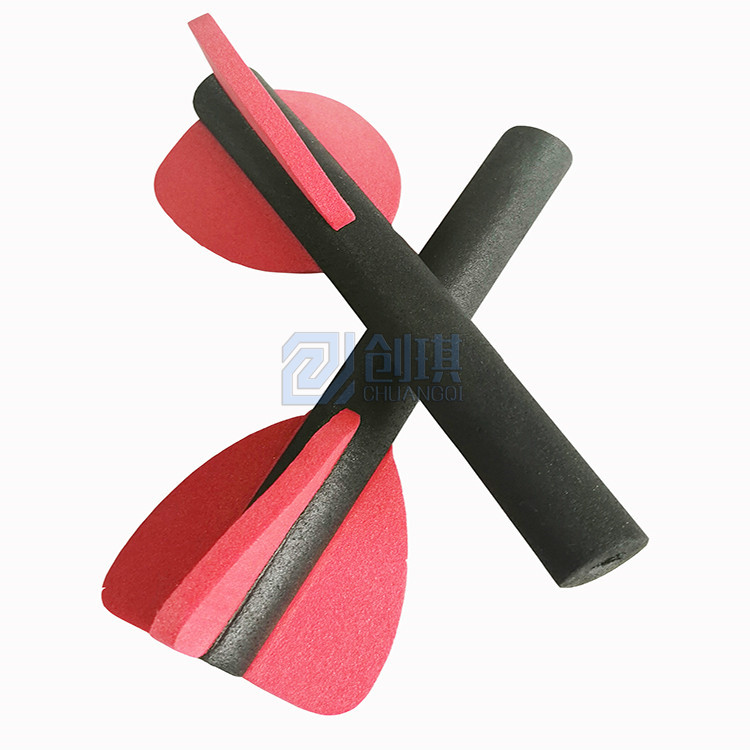 Factory Production of Eva Tail Fins, Pitching Ball Balance Tail Fins, Three-Piece Fit Dart Toy Rocket Launcher Eva Wings