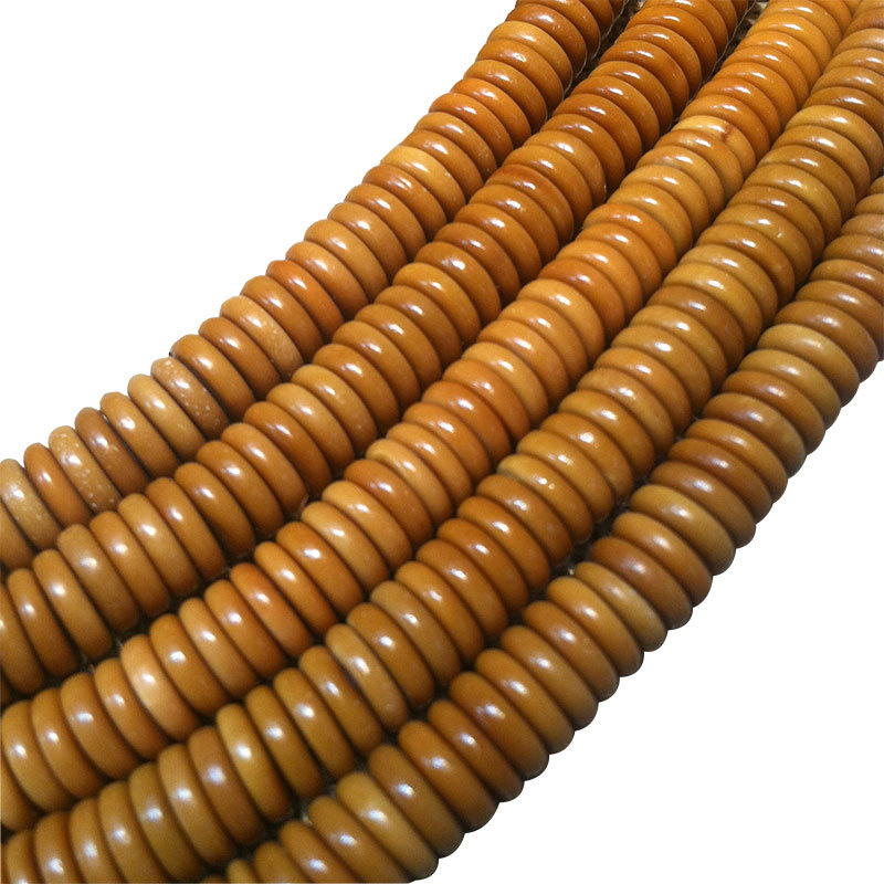 4-12mm olive core spacer Wen play small spacer bead bracelet flat bead diy accessories sweater chain clip wholesale