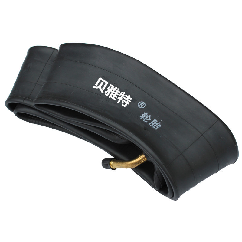 Beiyate electric motorcycle tricycle high quality butyl rubber inner tube bent nozzle air nozzle specifications complete accessories