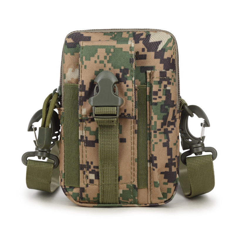 Upgraded Version of Strap Outdoor Sports Tactical Waist Bag Molle Running Mountaineering Multi-Function 5.5/ 6inch Mobile Phone Bag