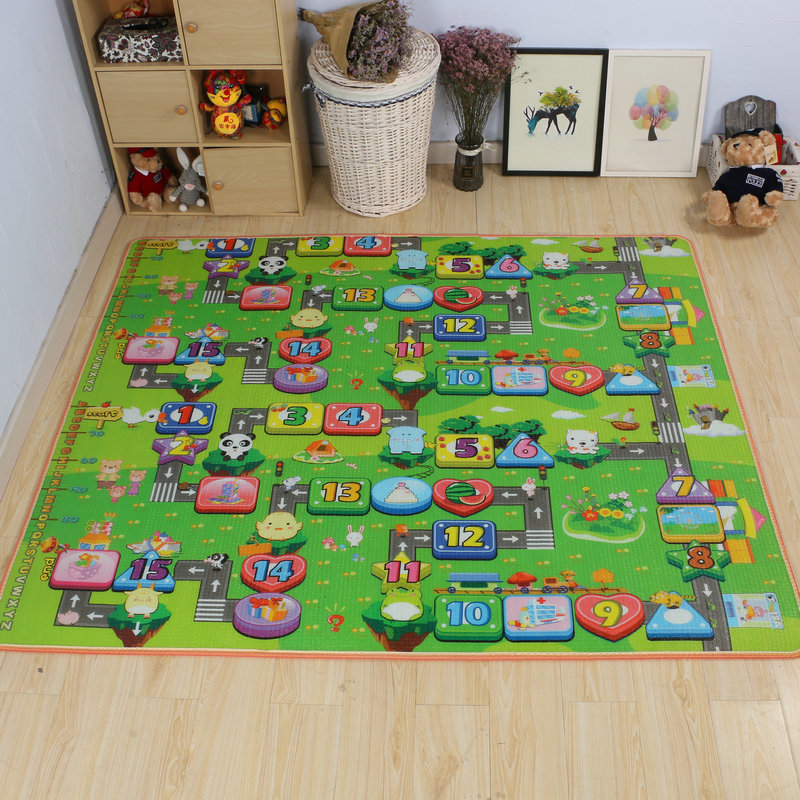 Ready Supply of Baby Crawling Mats, Baby Crawling Mats, Outdoor Picnic Game Mats, Living Room Household Moisture-Proof Floor Mats