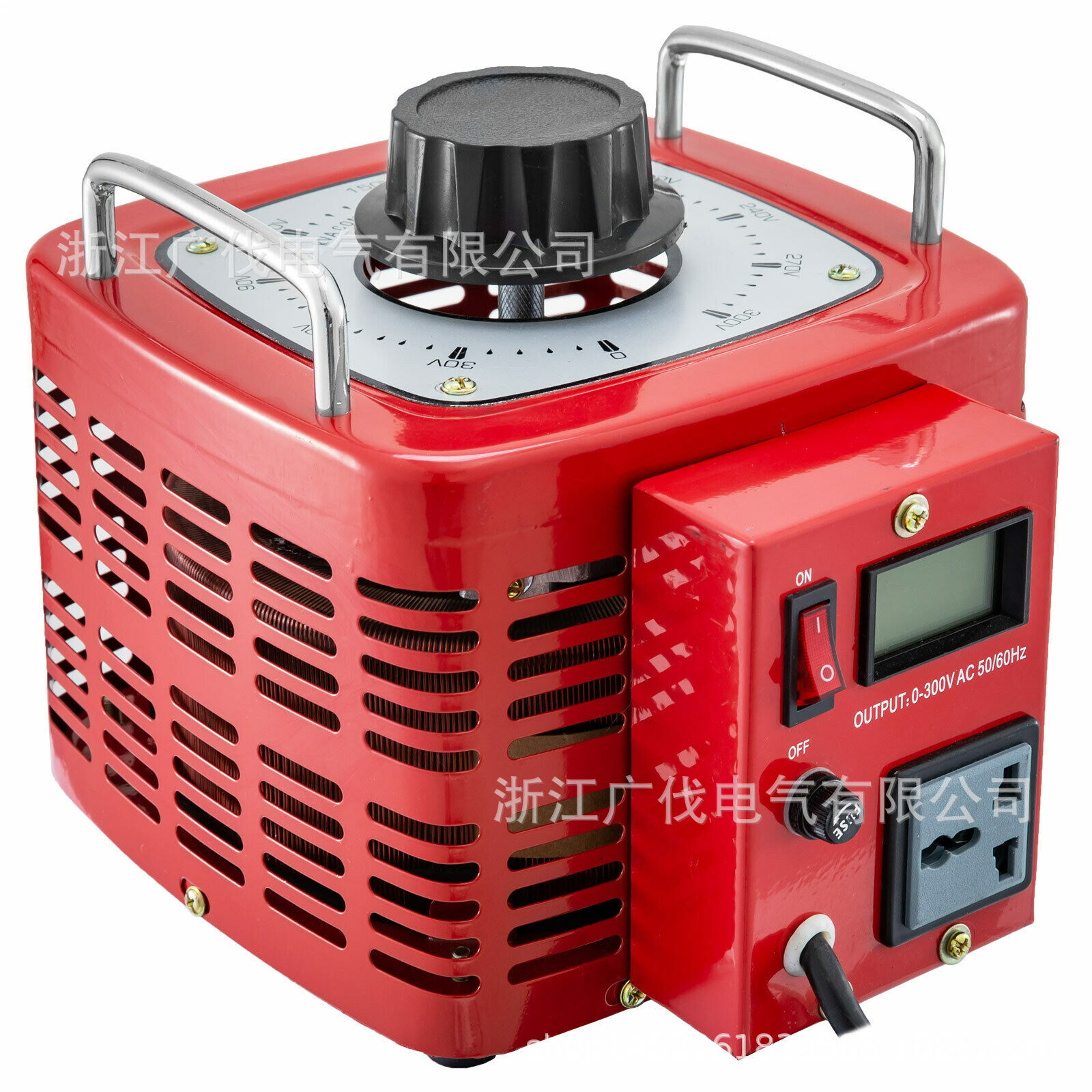 Single-Phase Voltage Regulator European Standard Cetdgc2-3Kva0-300V Australian Standard Voltage Regulator Cross-Border Special Transformer