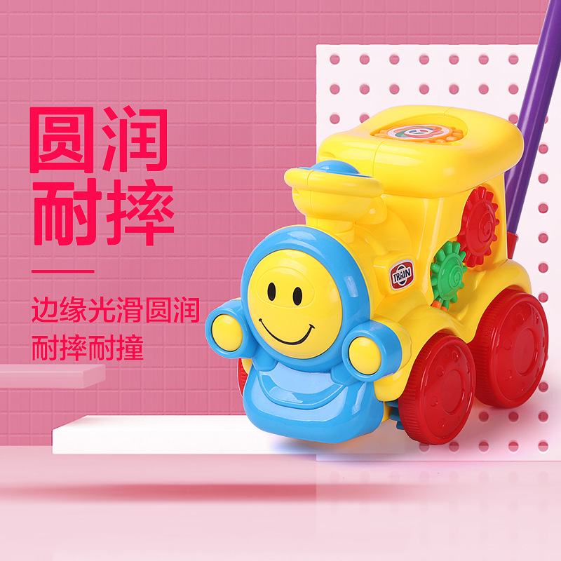 Children's Push Airplane Baby Toddler Trolley Toy Kindergarten Boys and Girls Push and Push Music Stall Toys
