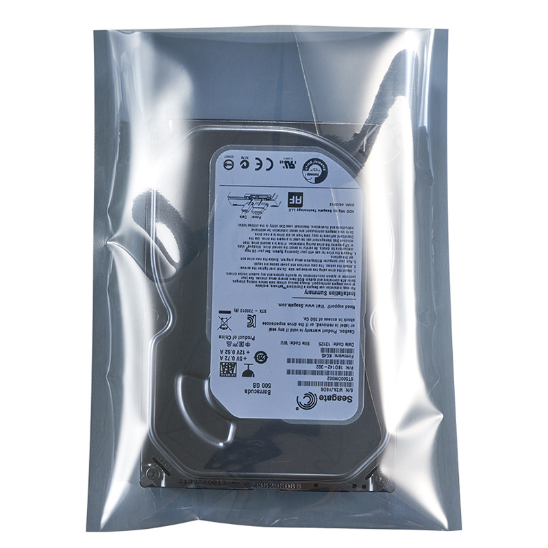 Factory direct anti-static bag flat pocket shielding bag bone bag anti-static self-sealing pocket hard disk bag light bar LED