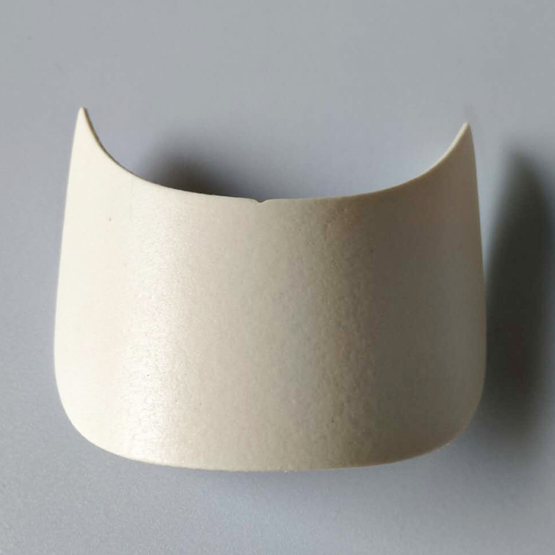 PE plastic visor Manufacturers 18*7cm thickness 2.2mm brim recycled material bent plate cap cap core wholesale