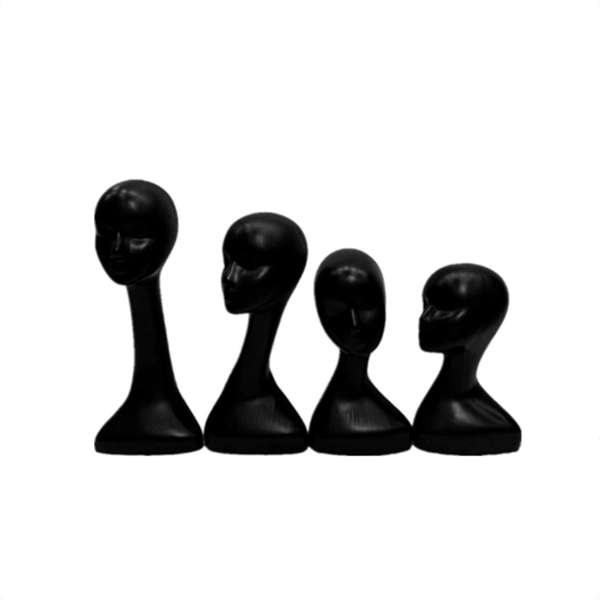 Abstract head model plastic adult female wig model head scarf hat shooting props hat model head model