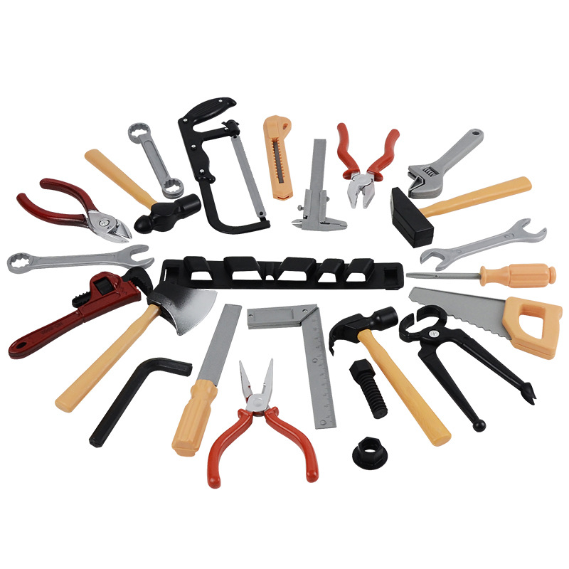 Кросс-бодерный пластиковый набор игрушечных инструментов для ремонта, моделирование, разборка, игрушки для игры в дом