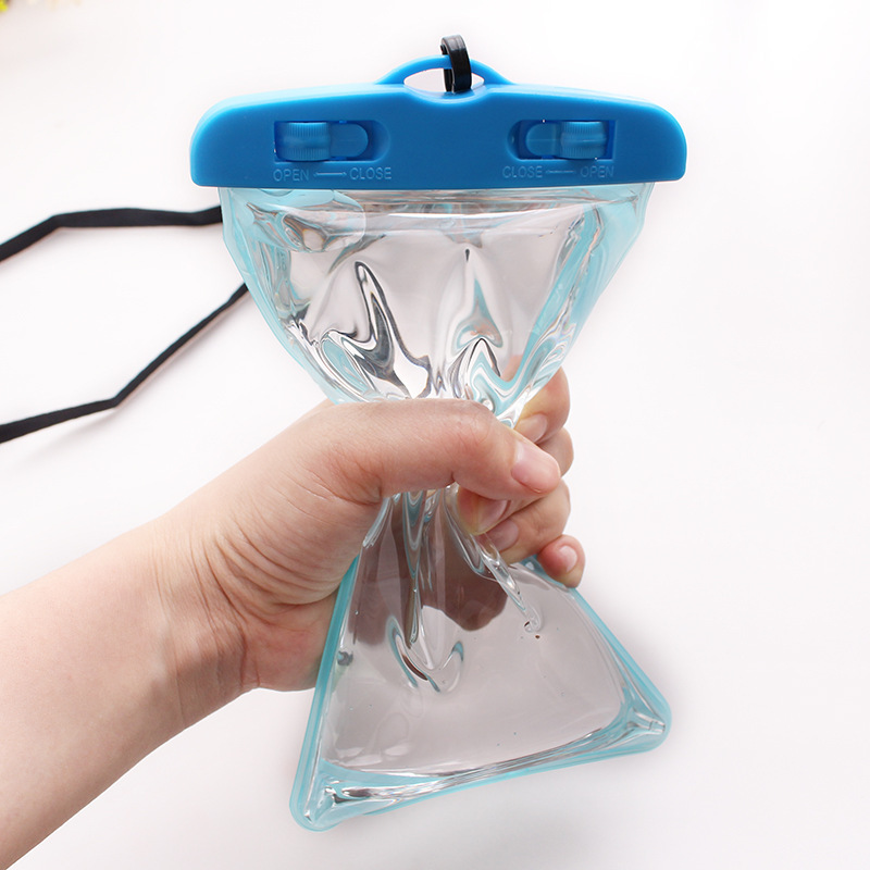 Floating Airbag Mobile Phone Waterproof Bag Touch Screen Swimming Transparent Inflatable Waterproof Mobile Phone Bag Camera Waterproof Case