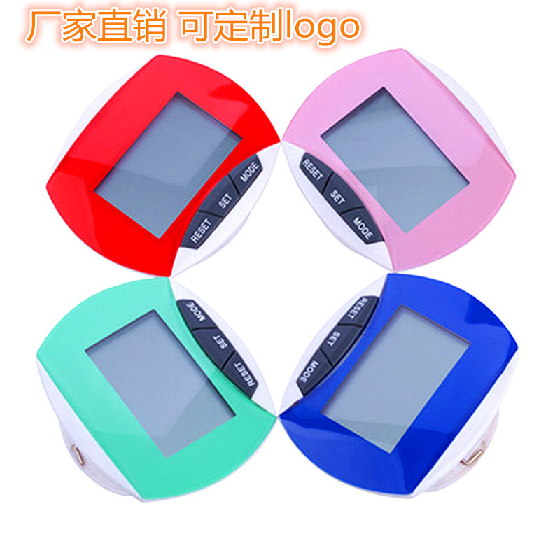 Шагомер с большим экраном, многофункциональный электронный шагомер для ходьбы и бега, счетчик для студентов и пожилых людей, расход калорий