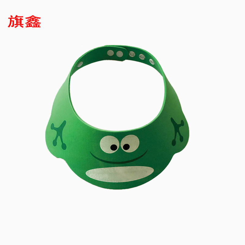 Source factory kids shampoo cap thickened children shampoo cap four adjustable baby shower cap baby supplies