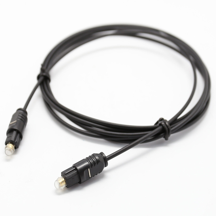 Source manufacturer OD2.2 optical fiber audio line side interface toslink cable audio line