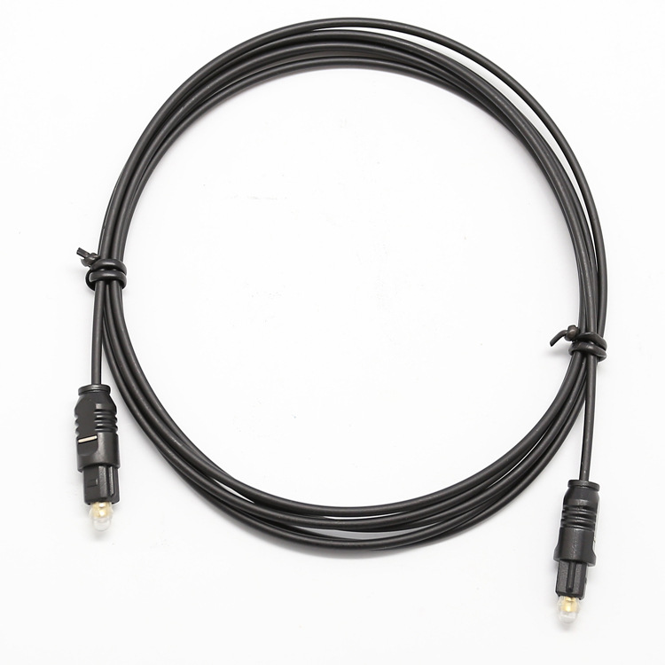 Source manufacturer OD2.2 optical fiber audio line side interface toslink cable audio line