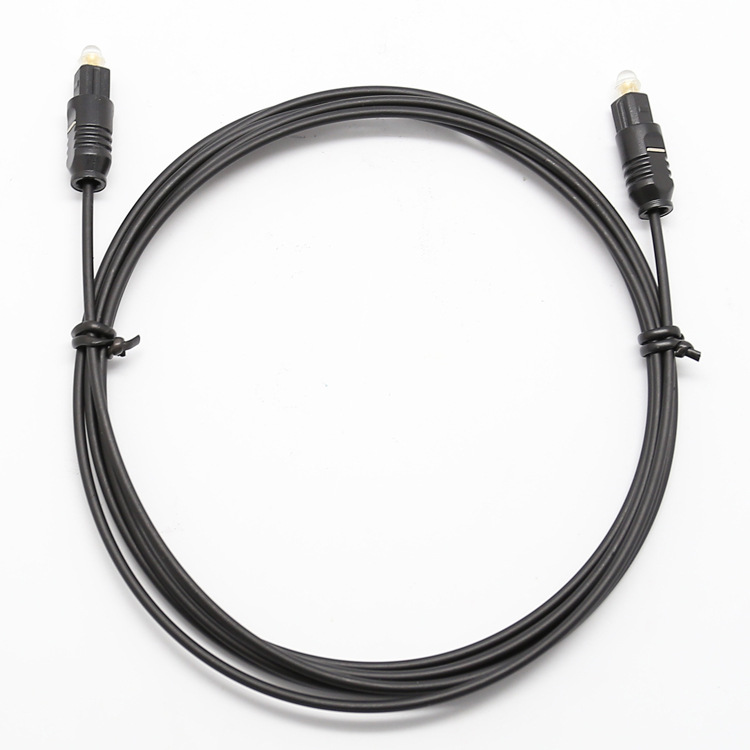 Source manufacturer OD2.2 optical fiber audio line side interface toslink cable audio line