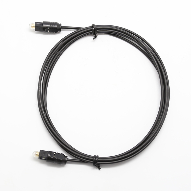 Source manufacturer OD2.2 optical fiber audio line side interface toslink cable audio line