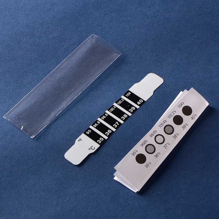 FH-747 Forehead Temperature Sticker Children Body Temperature Meter LCD Digital Display Children Baby Body Thermometer