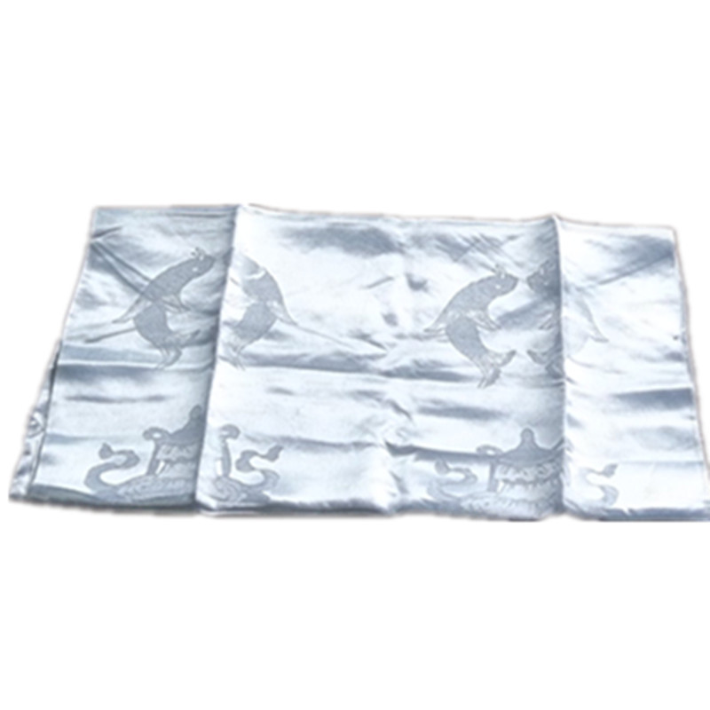 Big Sale Processing 2m Khata White to Send Relatives and Friends Khata Auspicious Printed Pattern Gift Wholesale Handmade Blessing