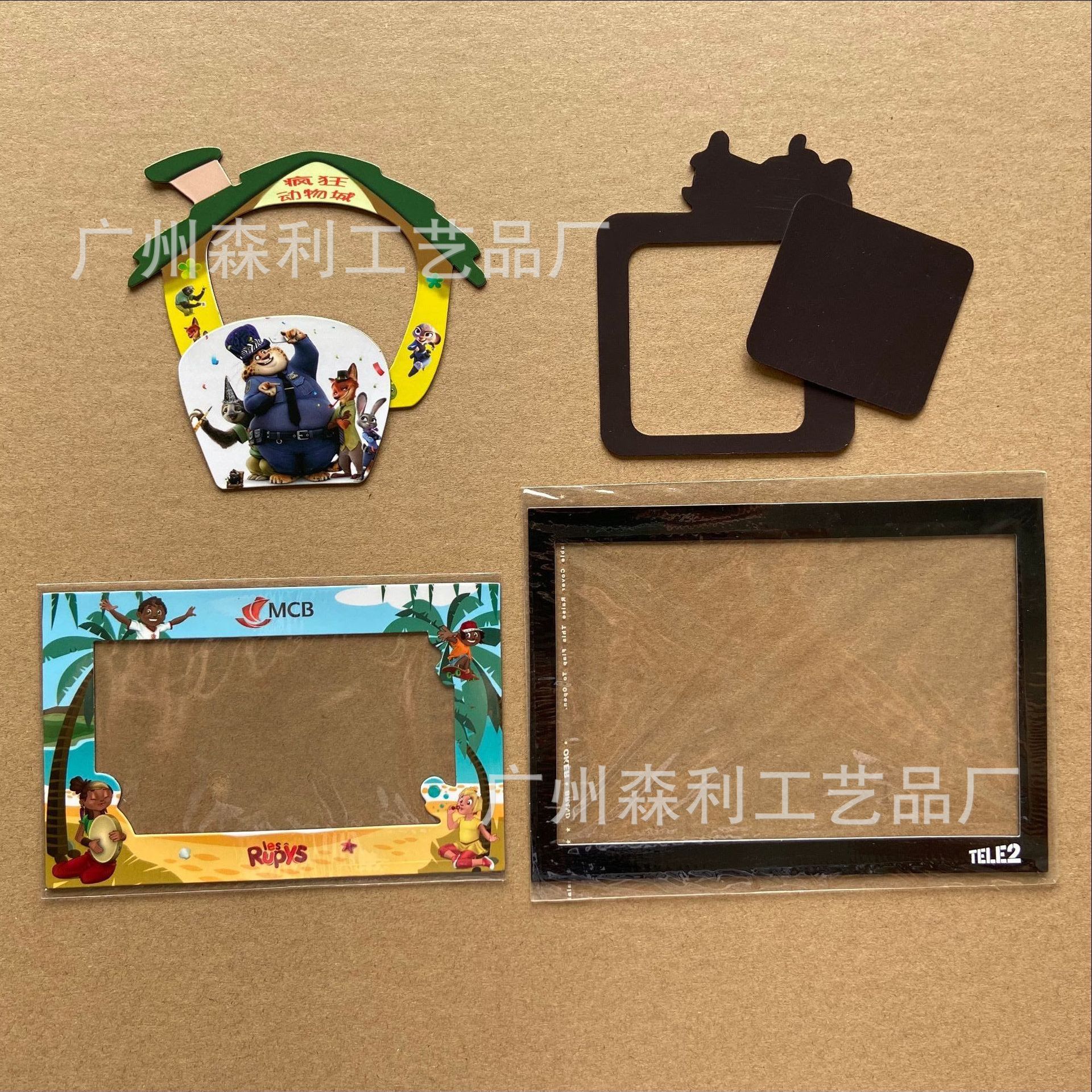 Manufacturer Produces Magnetic Refrigerator Magnet Photo Frame Magnet Photo Frame Magnetic Photo Frame Coated Paper Magnetic Photo Frame Cut Out Photo Frame