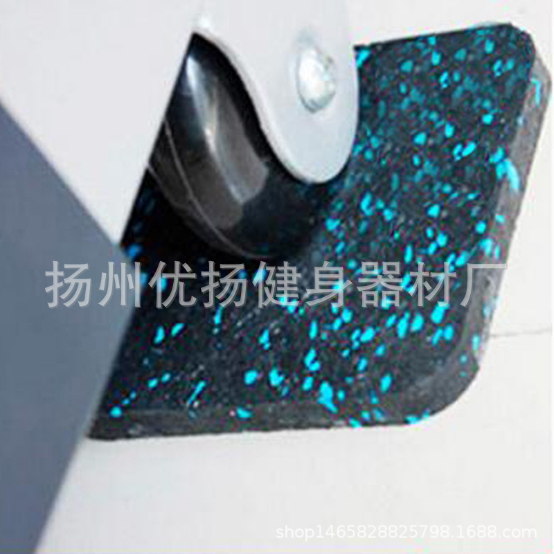 Cross-border Direct Supply Treadmill Shock Absorbing Mat Sound Insulation Cushion Floor Mat Gym Floor Mat Color Point Rubber Mat Furniture Foot Mat