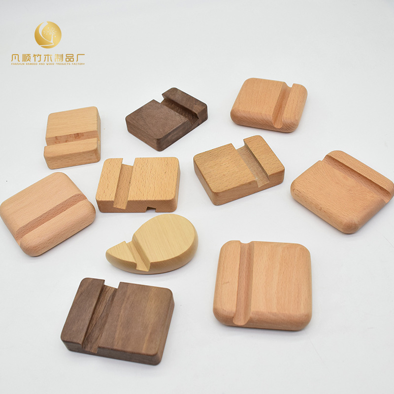 Деревянная подставка для телефона креативная настольная подставка оптовая продажа