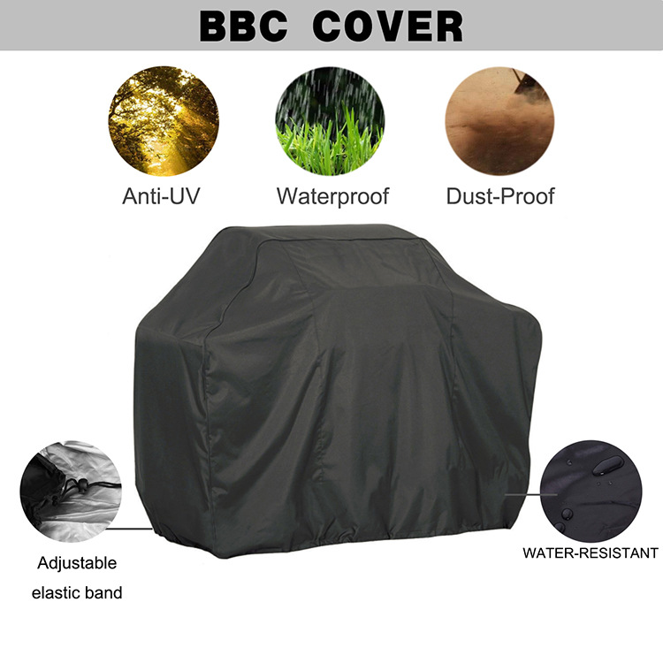 Amazon Explosions 210D Oxford Cloth BBQ cover BBQ cover BBQ cover Waterproof Outdoor BBQ cover
