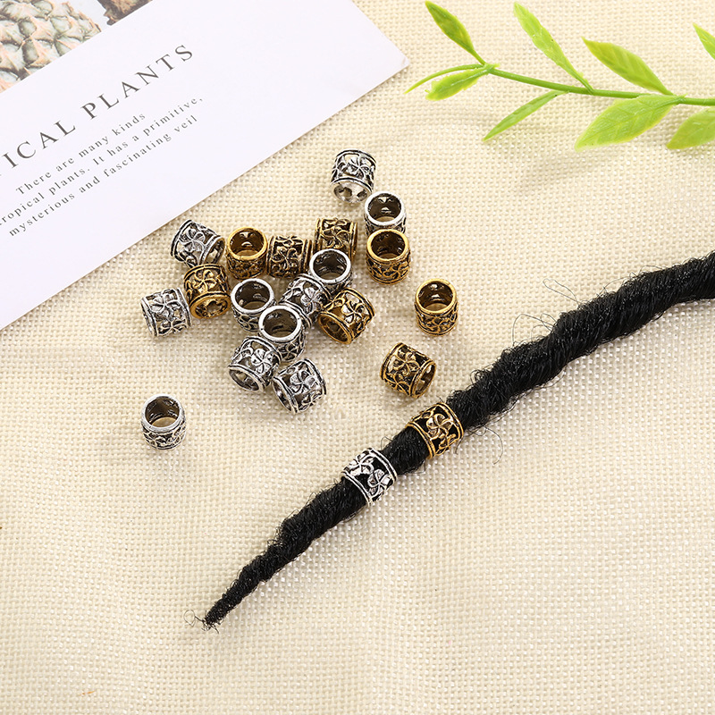 Reggae Dirty Braid Decoration Beaded Headwear Hair Accessories Braid Accessories African Dirty Braid Beaded Alloy Beaded Beads