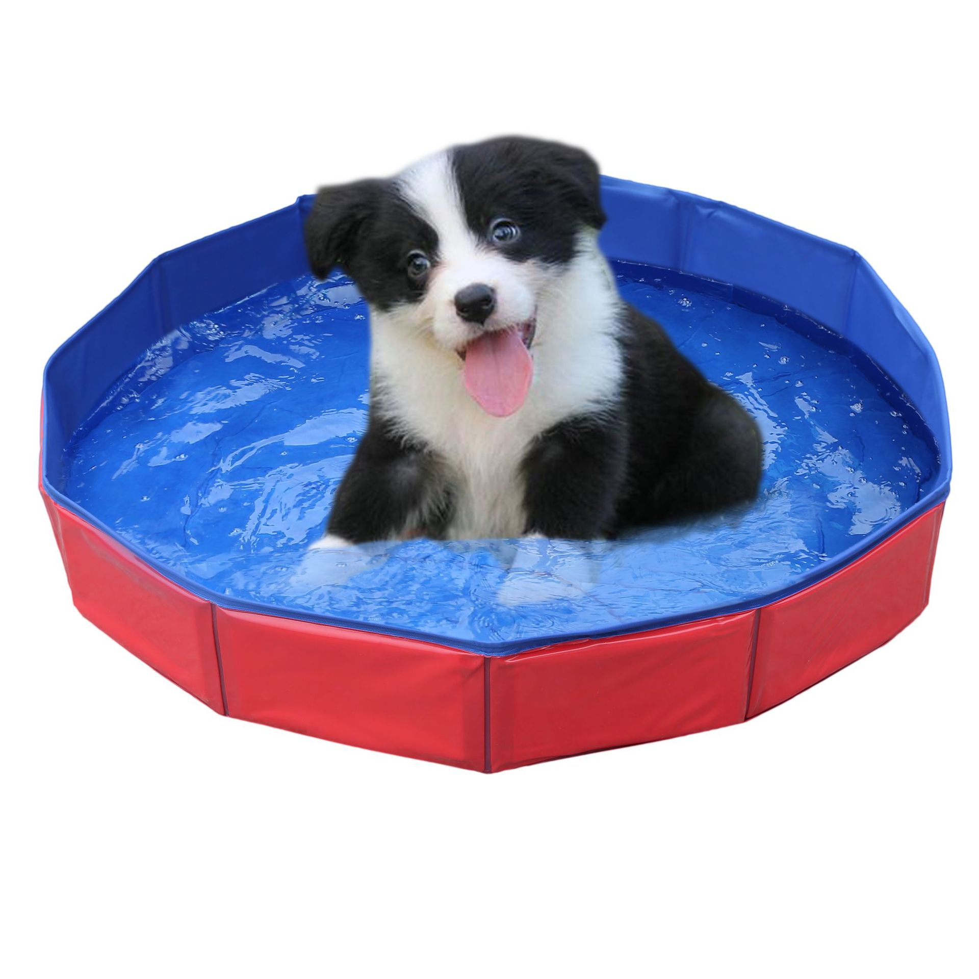 Pvc Pet Bathing Tub Dog Swimming Pool Foldable Non-Slip Cat Litter Pool Pet Bath Tub/Pool Thickened Amazon