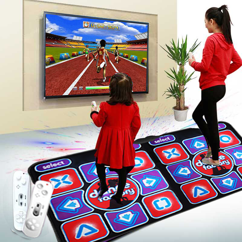 Wireless dance blanket cool dance tremolo running double connected TV computer home pad slimming somatosensory game machine cross border