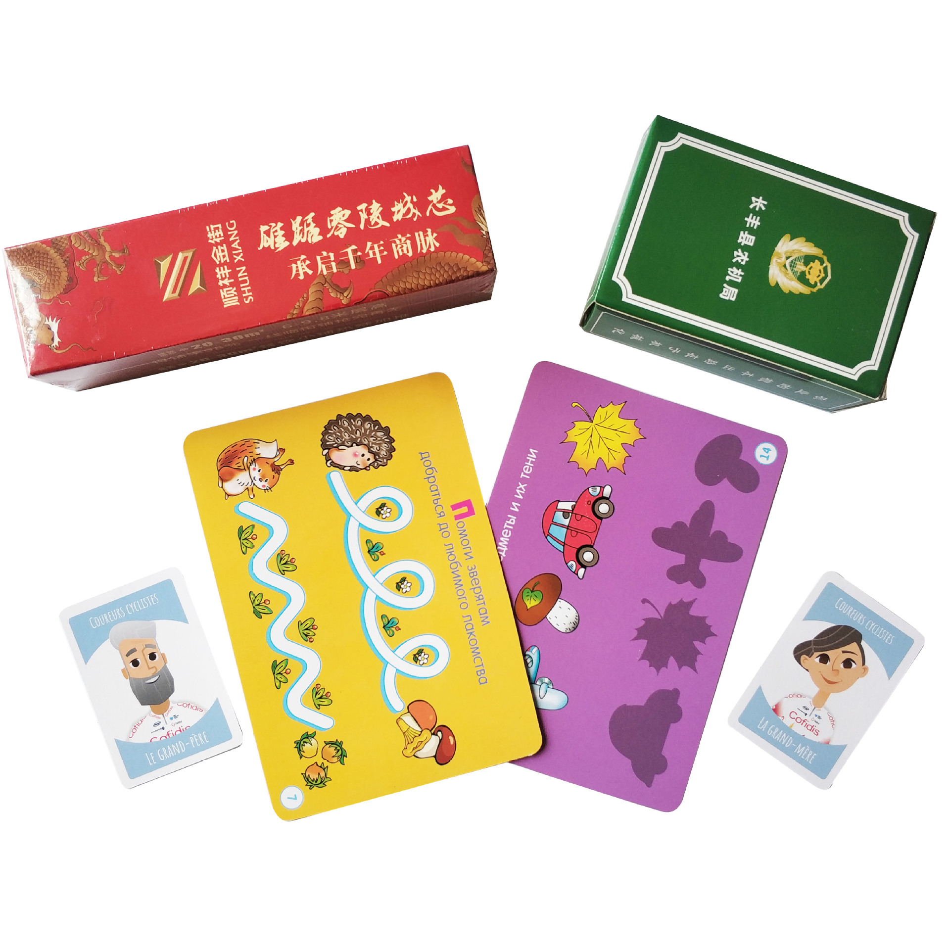 Poker wholesale logo advertising poker PVC playing cards tarot car promotional gift poker cards