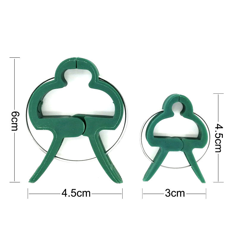 Cross-Border Plant Gardening Clip 20Pcs Tomato Flower Garden Amazon Plastic Fixed Clip Green Garden Clip