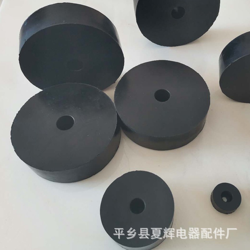 Factory Direct round rubber shock pad equipment cushion fan round cushion high elastic washer